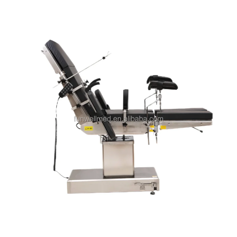 Economical and practical movable electric operating table surgical OR neurosurgery operation table with kidney bridge