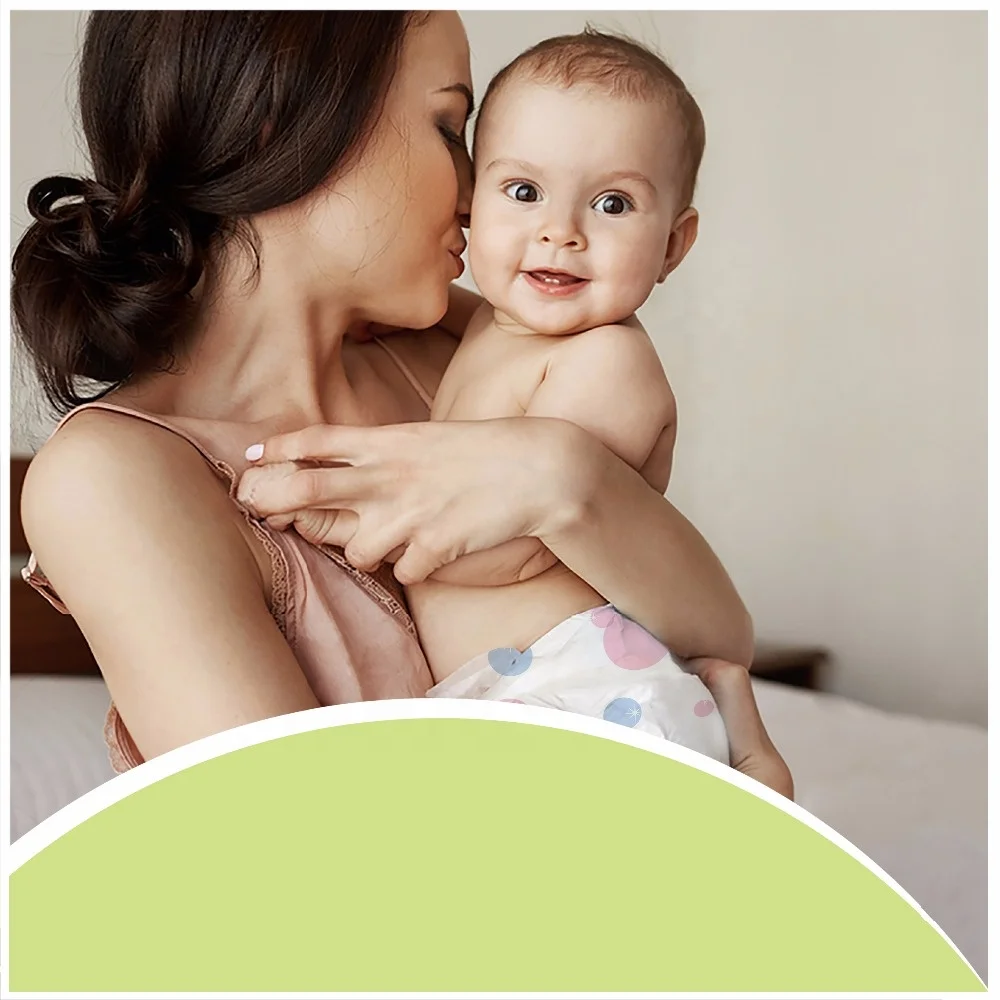 Натуральные биоразлагаемые подгузники высокого уровня из бамбука, мягкие органические подгузники для взрослых, одноразовые подгузники