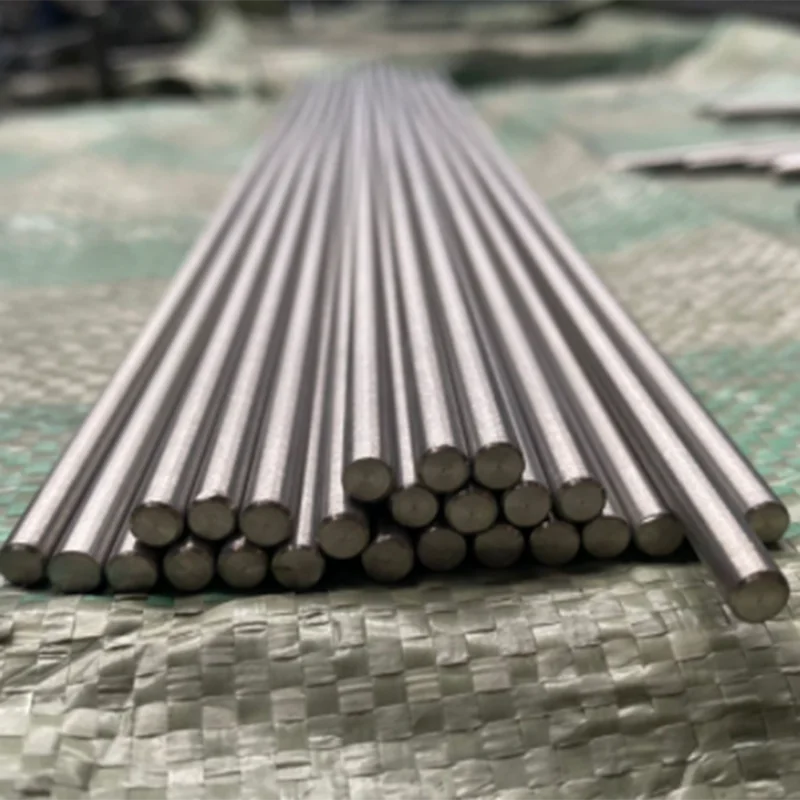 Custom Corrosion Resistant High Precision 63mm ASTM B348 Grade 5 Titanium Round Rod