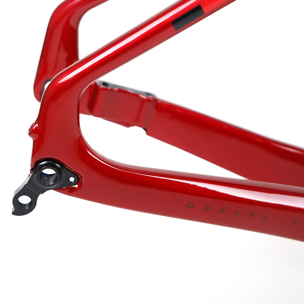 OEM cheap price carbon fiber frame cyclocross road bike bicycle frameset 58cm for 40C