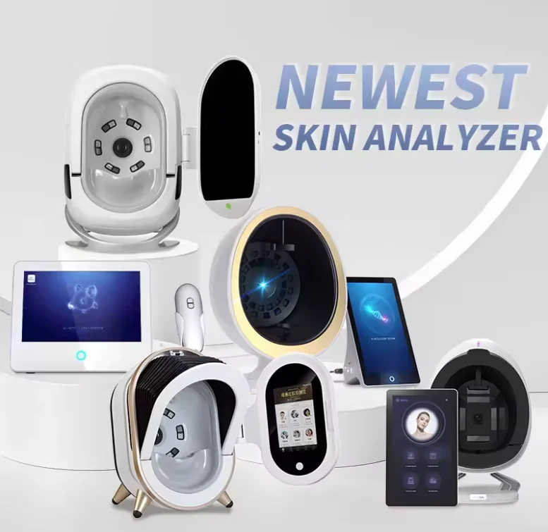 Hot Selling Skin Analyzer Machine Smart 3D Scanner Camera Device Facial Test Skin Analysis Machine