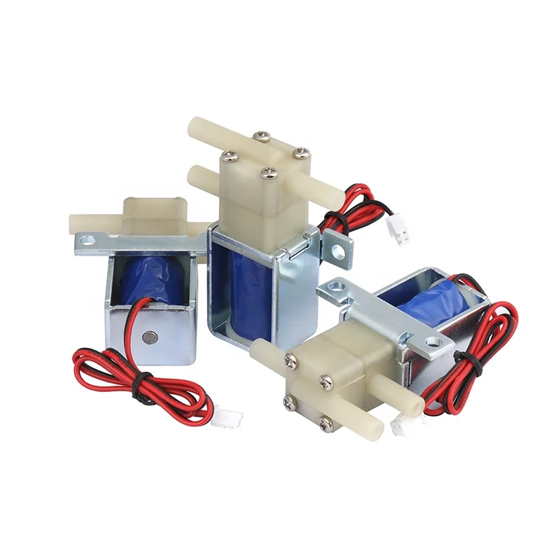 6V 12V 24V Micro Mini Electric Solenoid Vale For Normally Closed Wires Gas Water Small Air Control