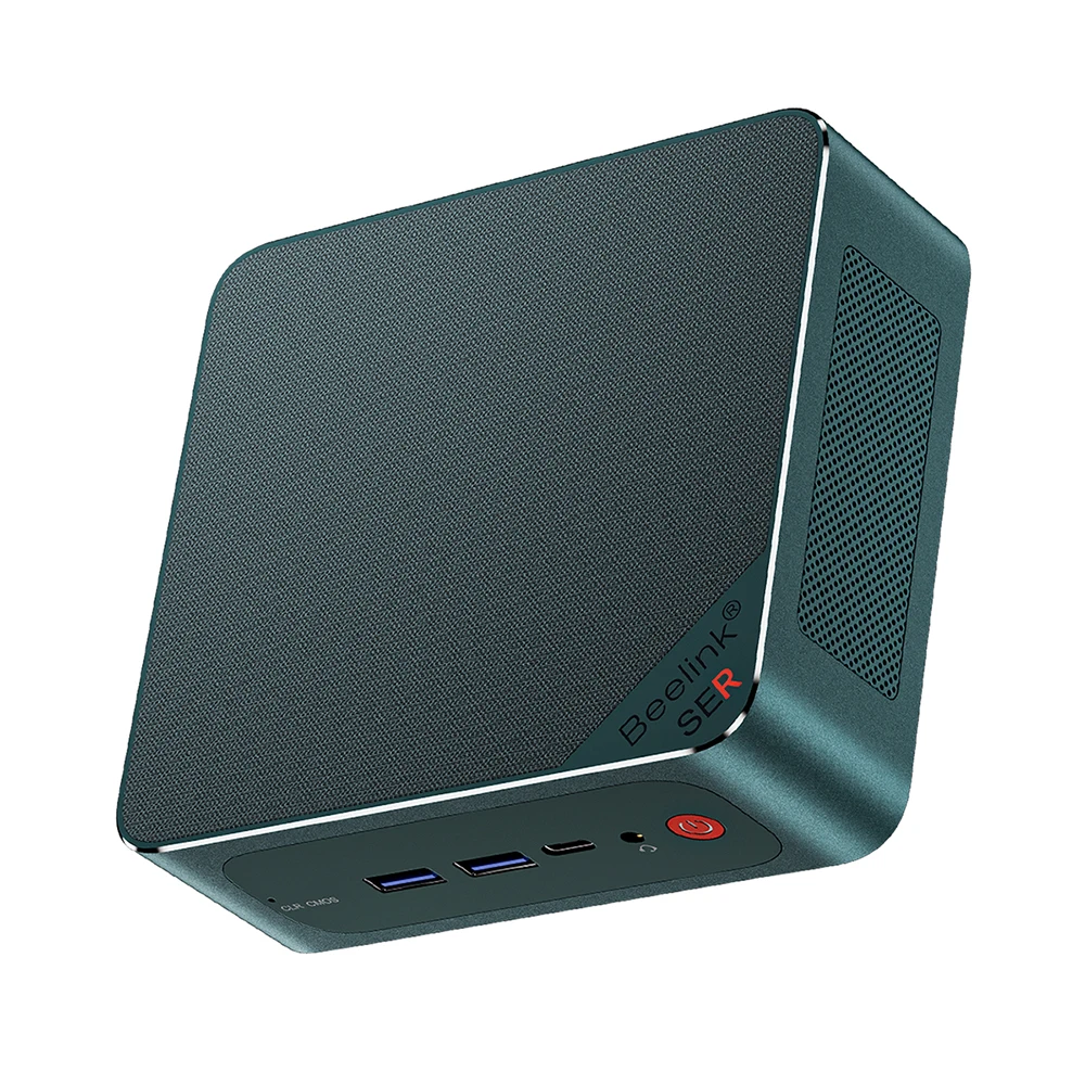Beelink SER6 Pro Mini PC AMD Ryzen 7 6800H 8C/16T up to 4.7GHz Mini Gaming Computer 32GB DDR5 RAM 500GB M.2 NVME SSD WiFi6/BT5.2