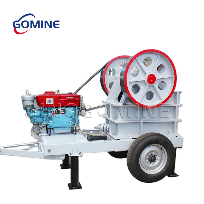 Заводская цена высокое качество портативный маленький дизельный двигатель pe150x250 щековая дробилка мини камнедробилка в Бангалоре