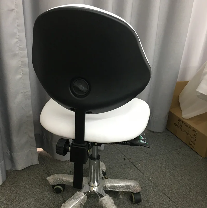 New style beauty salon  stool with very comfortable backrest rolling master chair