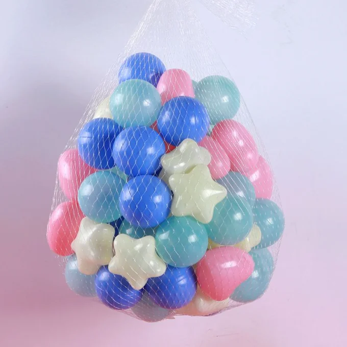 Hot selling pit ball ocean plastic elastic crystal balls manufacture pool.inflatable slide and castle bouncy