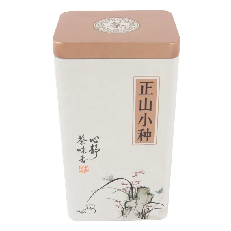 High Quality Custom Printing Cans Metal Food Tin Box for Tea Packing