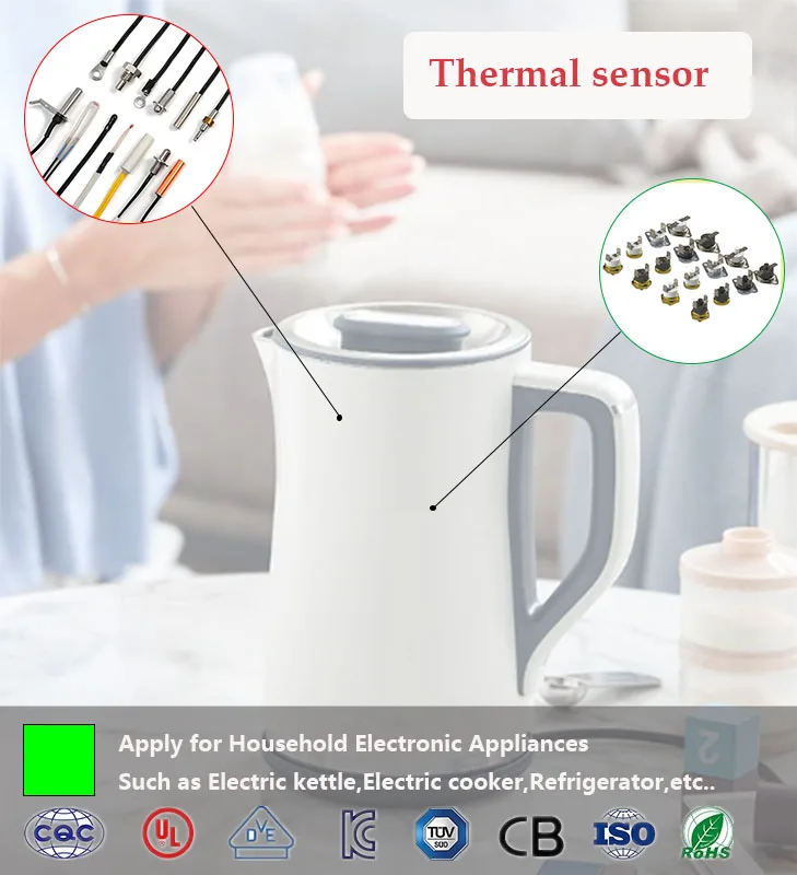 KSD301 Temperature Switches 250V 10A Microwave Oven Thermostat