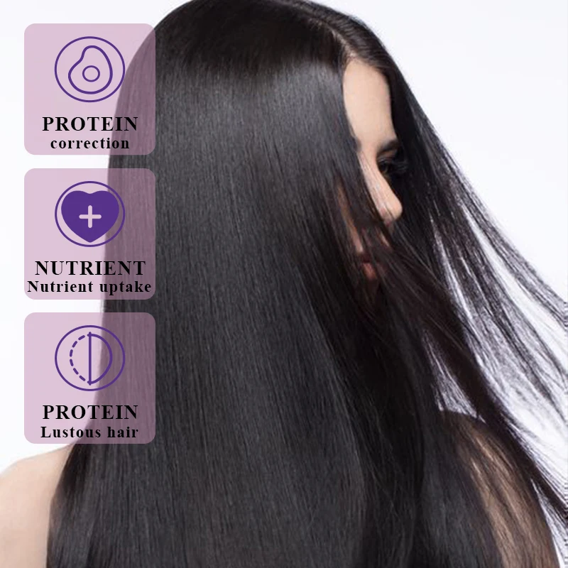 Natural organic collagen Keratin Hair Straightening Cream Hair Care Products for Black Women Private Label