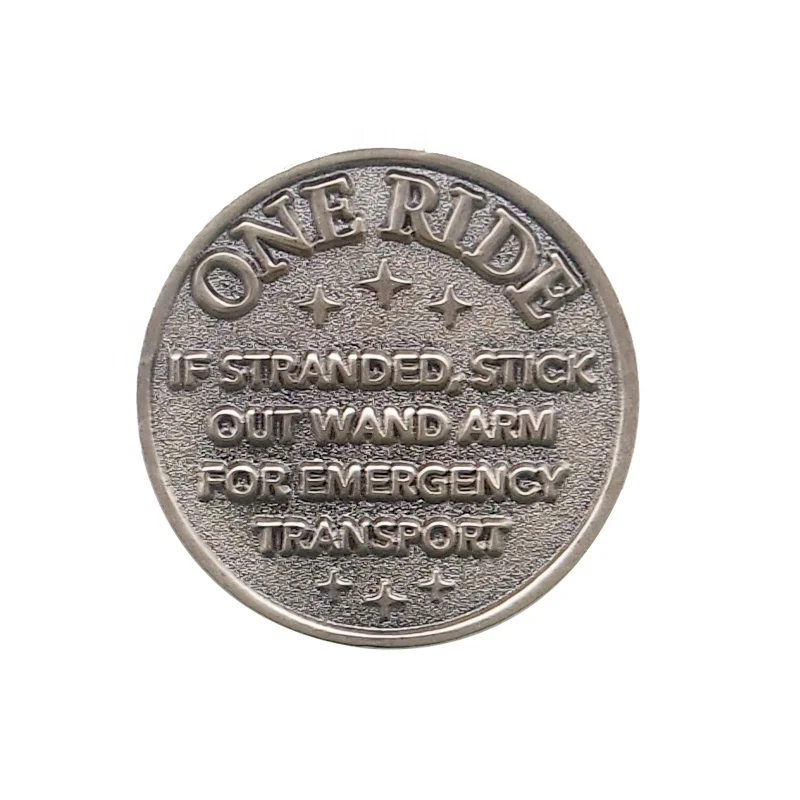 Wholesale customized silver Part souvenir coin metal press machine