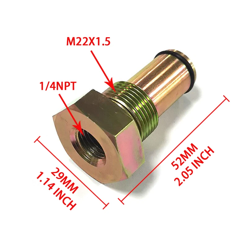 cnc turning auto part 6.0L diesel engine high pressure pump IPR valve air test assembly tool  steel diesel oil pump adapter