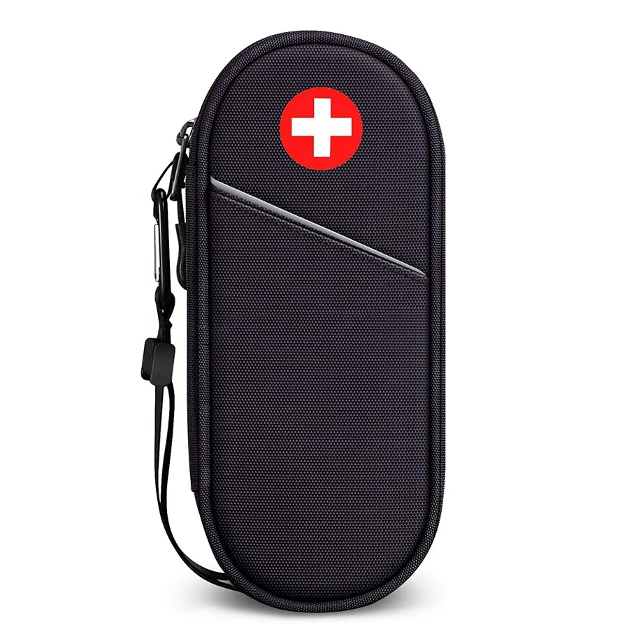 Soft Medicine Supplies Bag Kids Inhaler Holder Pouch Epi Pen Allergy Medicine Case