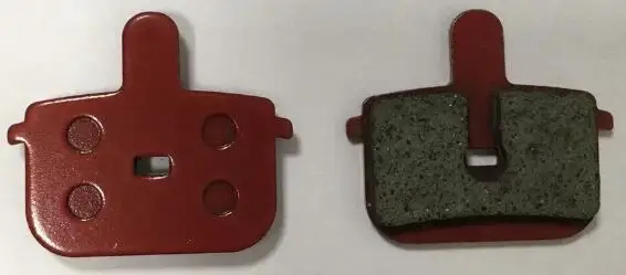 MTB mountain bicycle hydraulic disc brake pads factory custom cycle semi-metallic bike brake pad