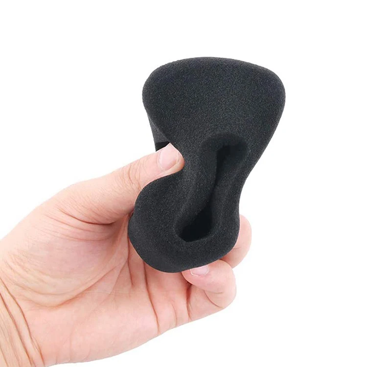 Windscreen Outdoor Video Recording Noise Reduction Foam Windshield Cover Housing Frame Case for GoPro Hero 5 6 7 camera Black