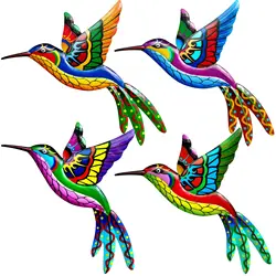 Hot Sale Metal Hummingbird Wall 3D Art Decoration