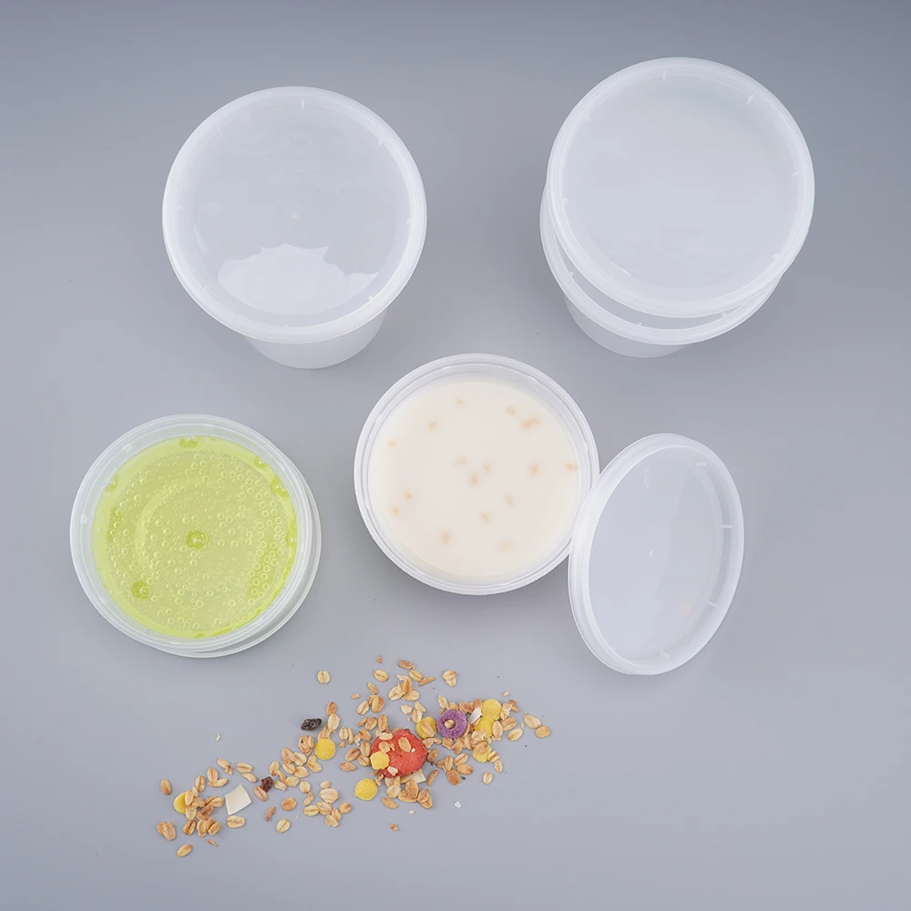 Supplier Microwavable 8OZ To 32OZ Packaging Disposable Recyclable PP Plastic Soup Cup With PE Clear Lid