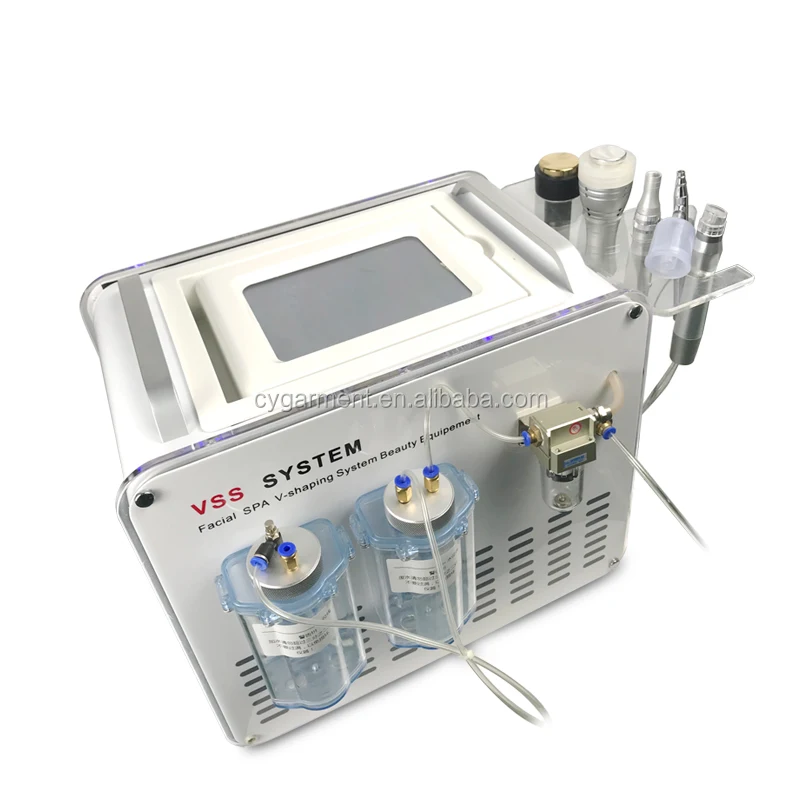 Water peel microdermabrasion hydro dermabrasion facial rf machine