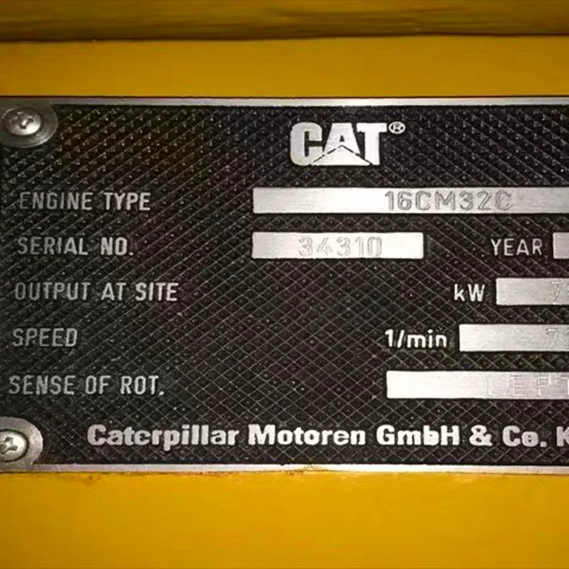 Brand New Original Caterpillar 8000Kw Generating Set In Good Condition Ready To Ship From China