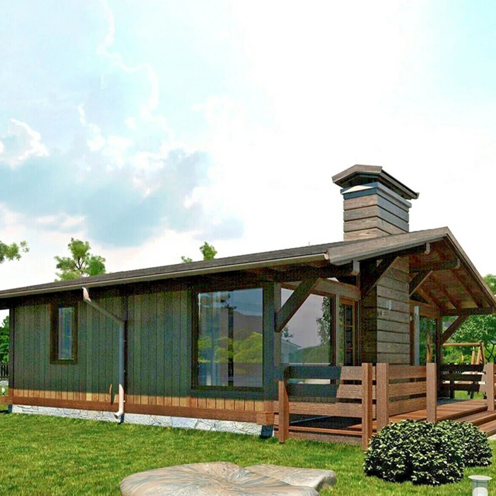 Casa Prefabricada Export Modernas Houses Customized Color Luxury Prefabs Homes Hous Kit Usa