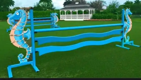 Seahorse sponsor horse show jump