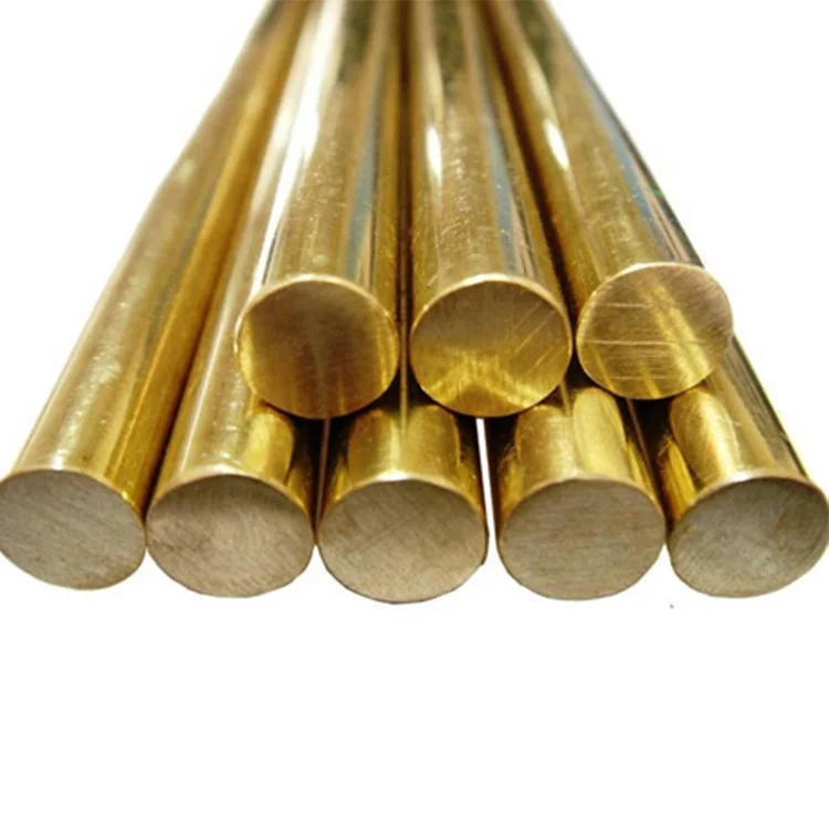 Hot selling copper rod C2600 C2680 C2700 C2800 Brass material Copper Rod Brass square Round Rods bar Price