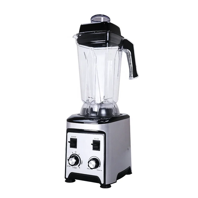 2.5L digital commercial blender with spices grinder food grade drink machine for professional use high power blender