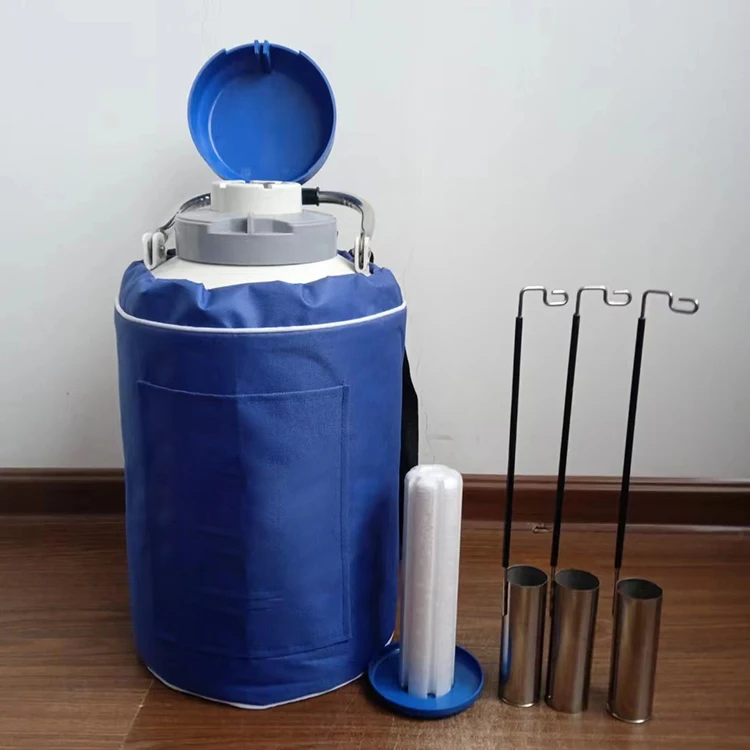 YDZ-15L/30L/100L/500L Stainless Steel Liquid Nitrogen Storage Tank Gas Cylinders
