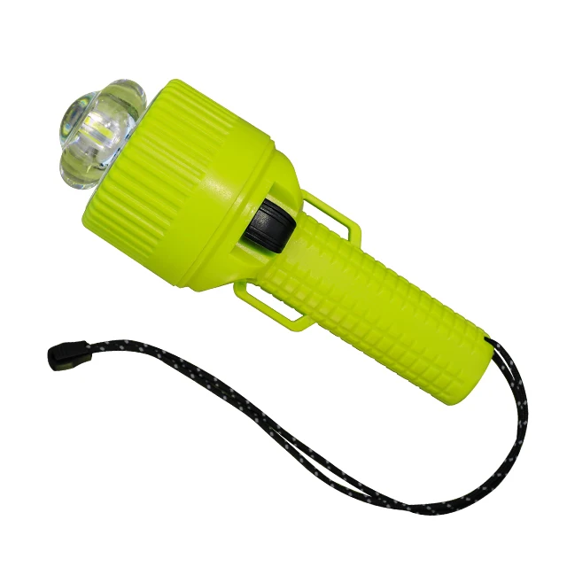 6 Nautical Miles Visible SOS Signal LED Flare Electronic Visual Distress Light with Daytime Distress Flag and Whistle for Boats