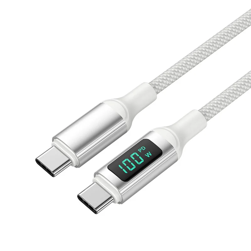 Source factory OEM service high quality usb type c to type c pd charging usb cable braided 3a fast charging