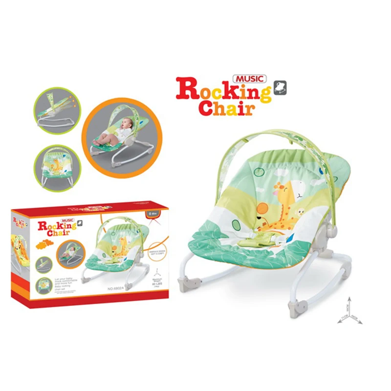 Cotton material baby rocker bouncer,baby vibrating music bouncer,baby bouncer chair swing chair rocking chair