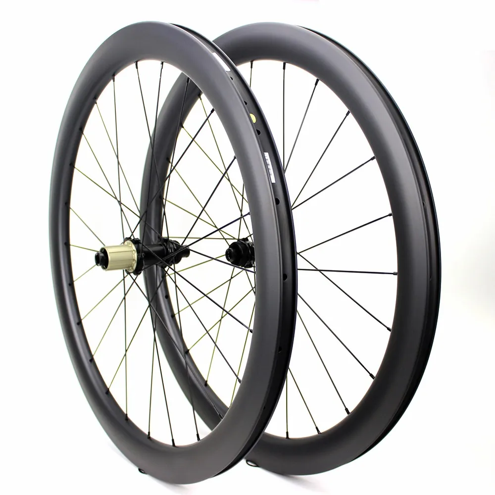 Chinese carbon fiber rim 50mm depth 700c cycling clincher carbon wheels