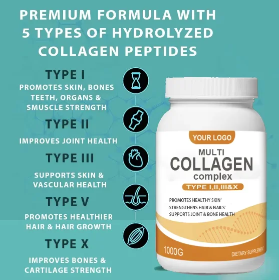 Herbal Supplements ceramide Collagen capsules Anti Aginger Skin Care 3 complex ceramide capsules