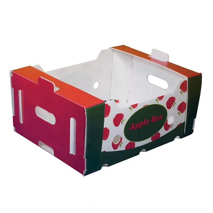 Stackable Corrugated Plastic Crates