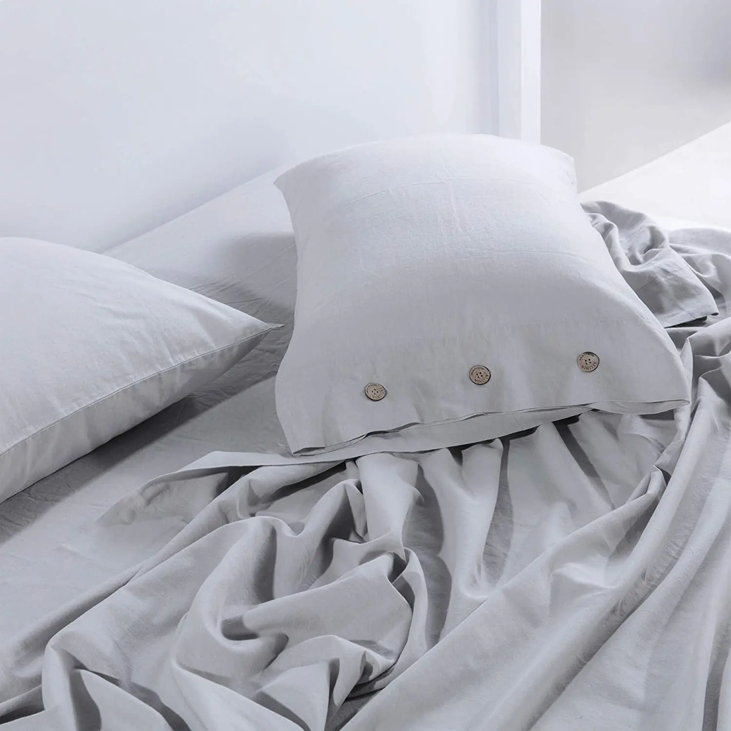 100% hemp fabric bedding sheet set for bedroom with low MOQ