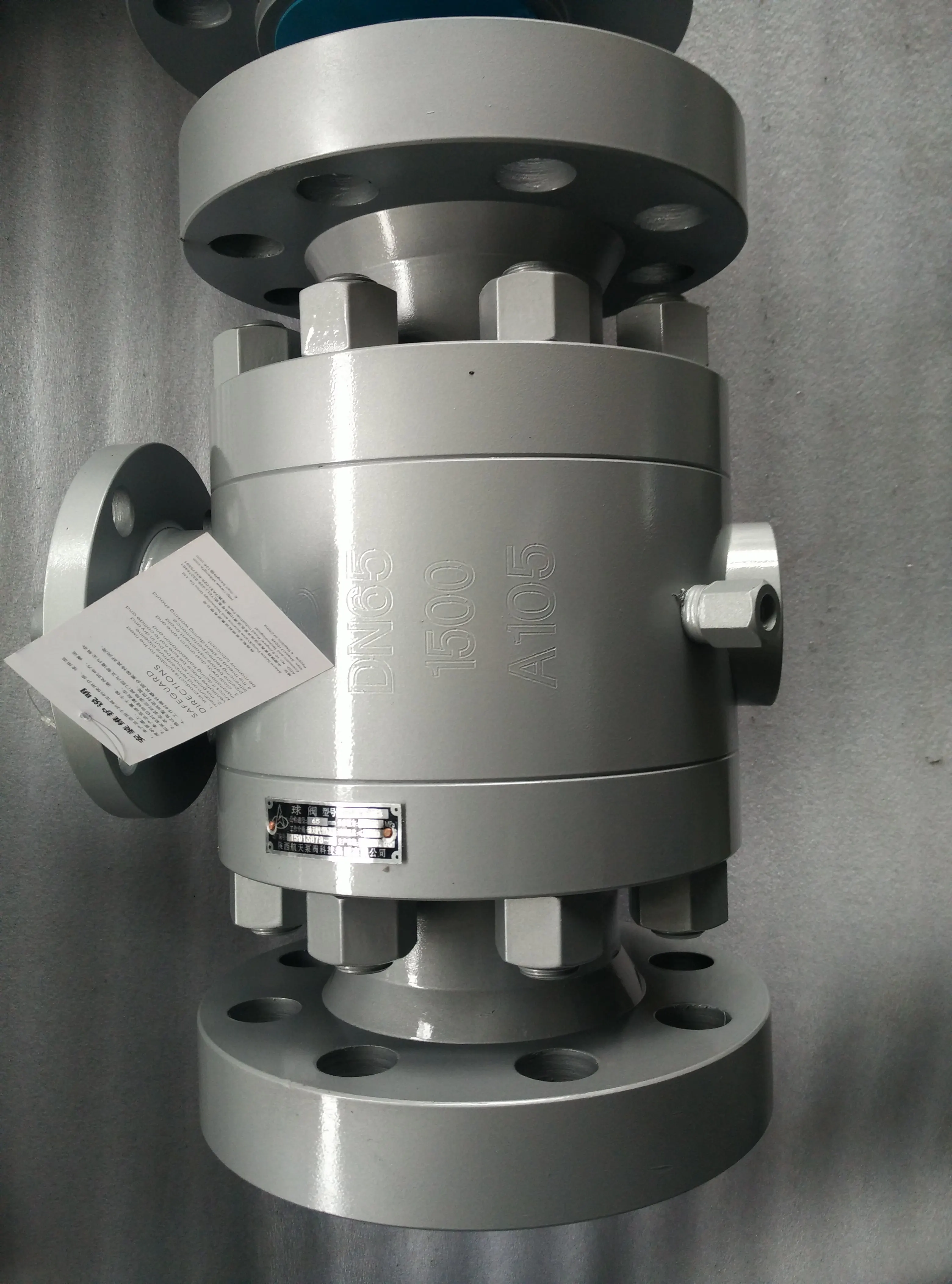 Различные прочные механические шаровые клапаны с водяным управлением