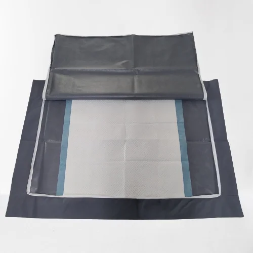 Eco Friendly Curved Zipper Animal Cremation Burial Cadaver Bag Dead Pets Corpse Transport Bag Remains Collect Pouch Factory