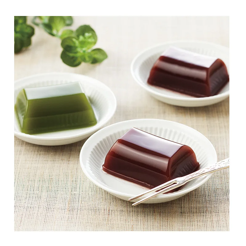 
Hot selling japanese red bean agar paste dessert serving dishes 