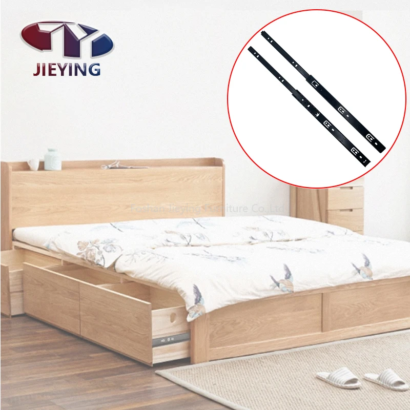 27mm Custom Weight/Inch Metal Full Extension Ball Bearing Telescopic Channel Cabinet Drawer Slide Rail Cupboard Drawers Slides