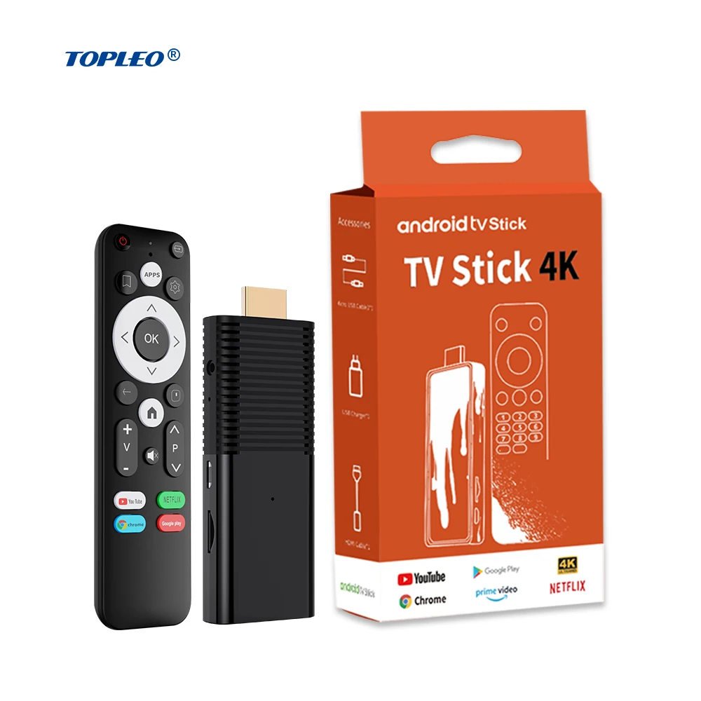 Topleo S905Y2 H313 I96 D1 stick tv smart dongle games fire android 10 Remote android 4k Tv Stick