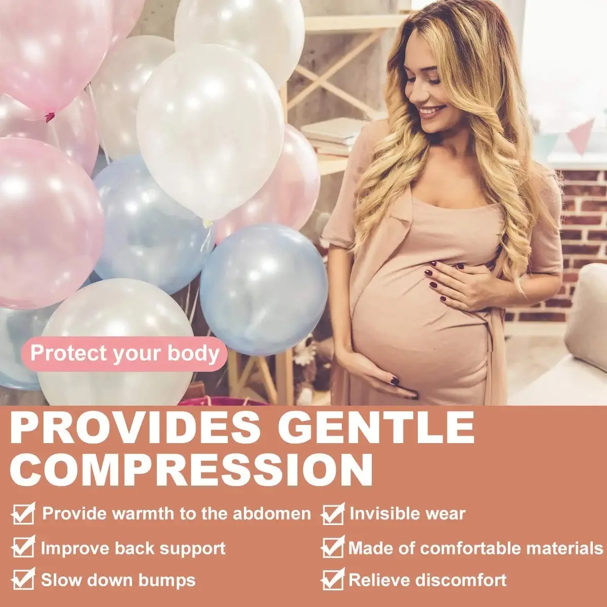 Elastic Maternity Belly Band Brace Breathable Good Pregnancy Belly Support Belt Relief Pregnancy Support Maternity Belt