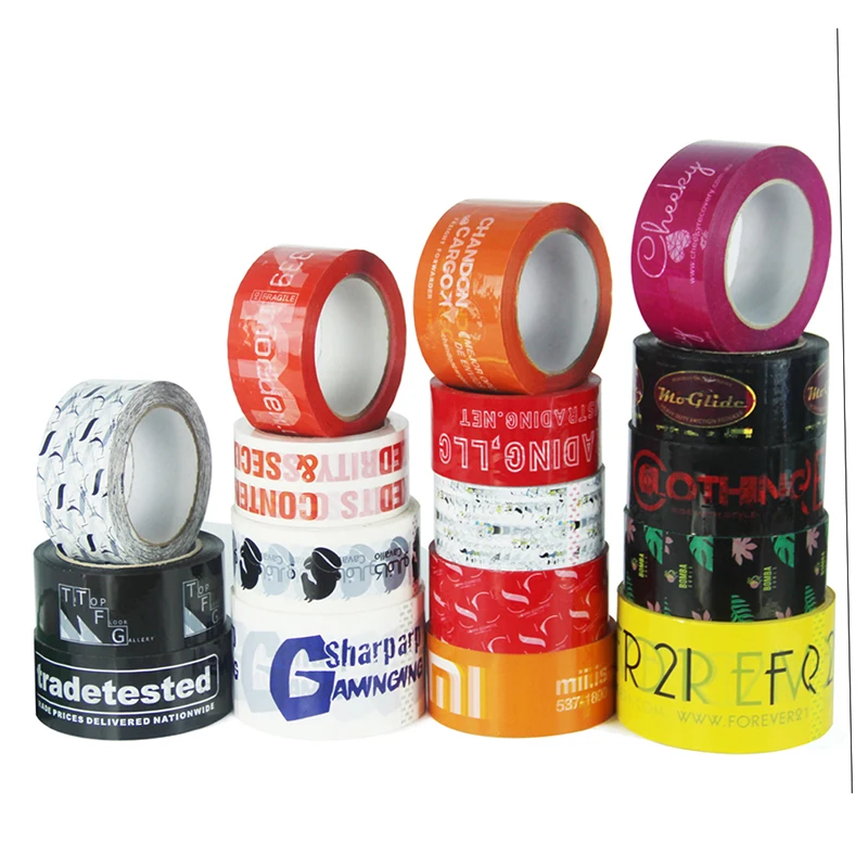 Yongsheng Custom Logo Packaging Tape Fragile for Carton Sealing Bopp Adhesive Tape Packing Printed Tape