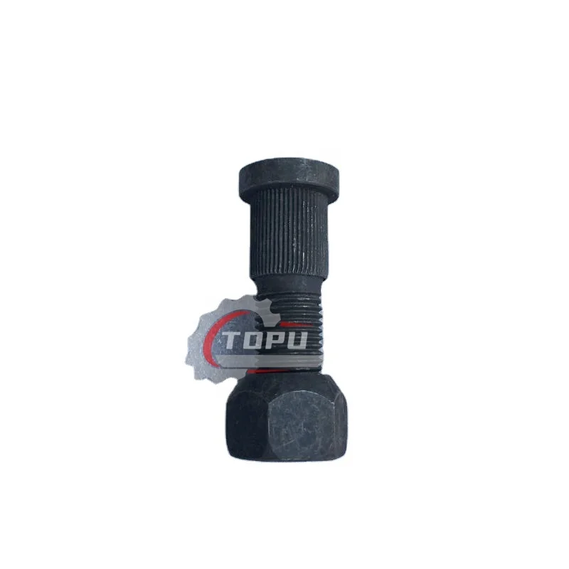 Forklift spare parts 34A-24-11220 Hub Bolt & Nut for FD\G10/18-16\20