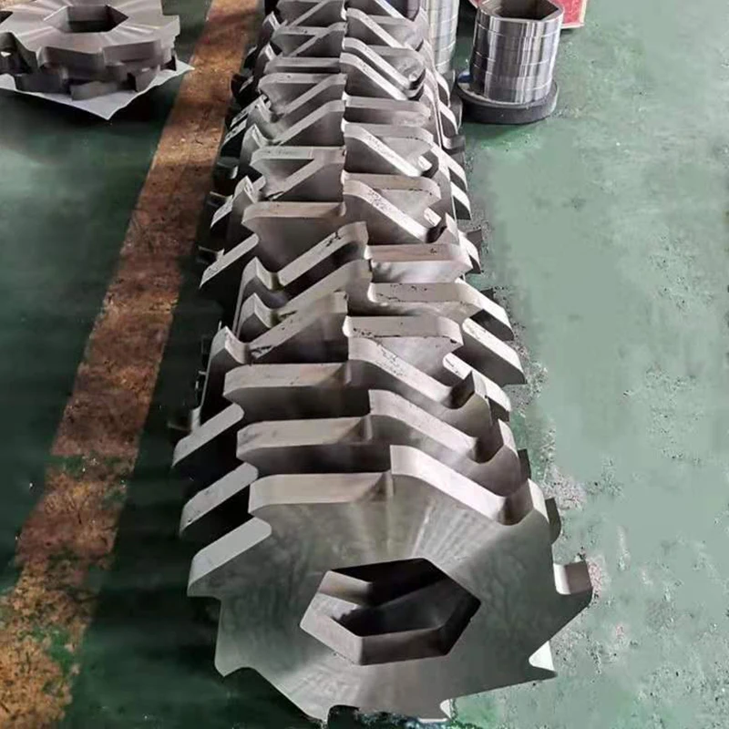 Factory Price Broyeur Small Double Blade Plastic Metal Shredder Blades