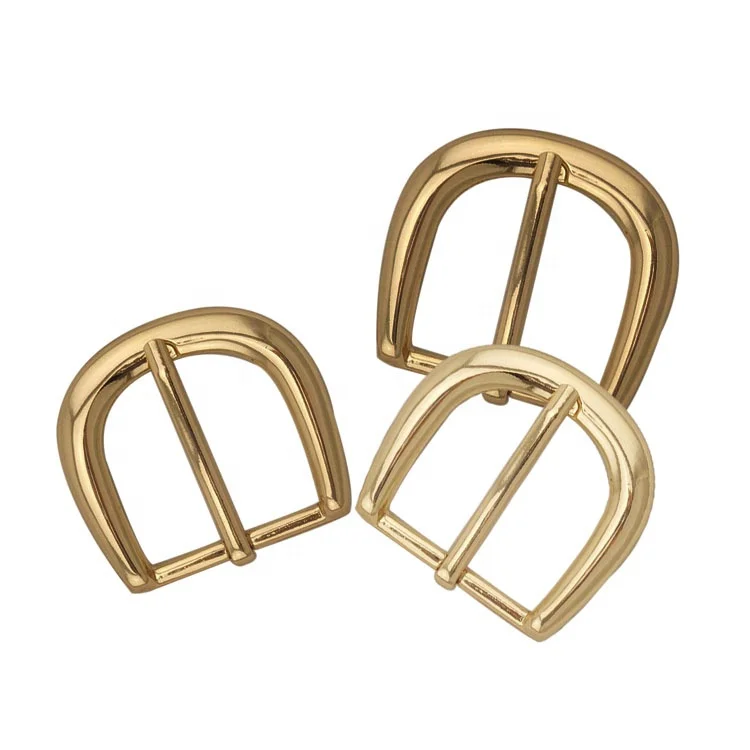 Factory price wholesale metal clasp stainless steel custom logo buckle for belts