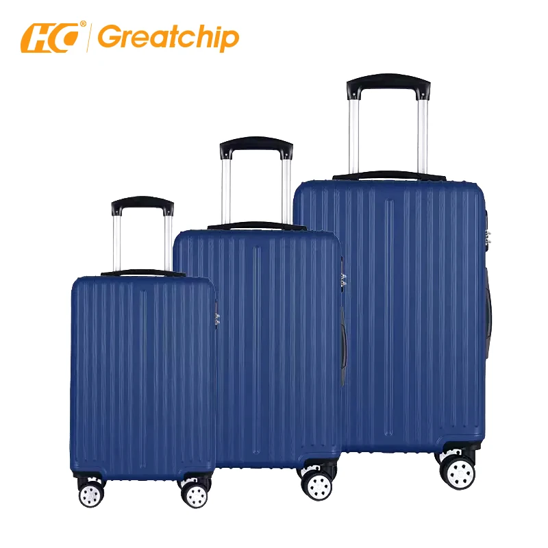 Chinese factory hard trolley luggage , girls suitcase, classic luggage sets