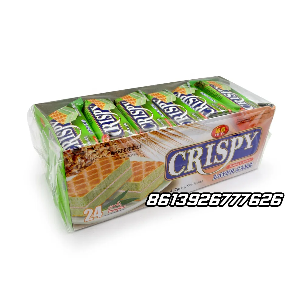  Delicious crispy center filled layer cake factory direct