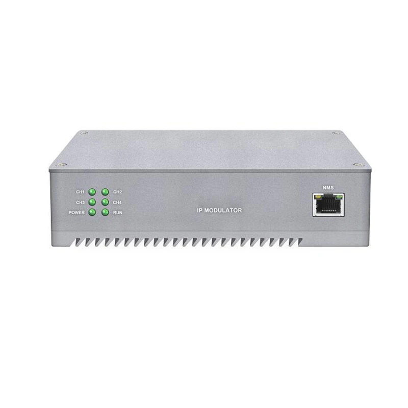 SKD210X многоканальный IP-радиочастотный цифровой ТВ-модулятор 4 носителя CATV головная система 1 гигабитный