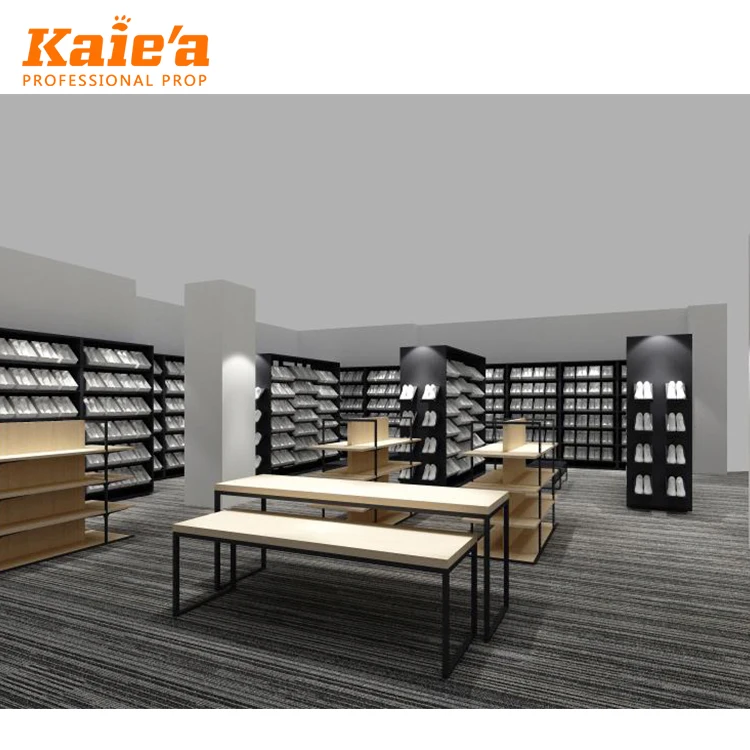 Custom retail metal bedding store display racks wooden home textile store display cabinet
