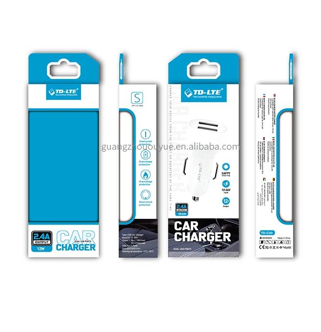 15w 5.0V 3.1A Mini Dual 2 USB Ports Cell Phone Fast Car Charger Adapter for Android