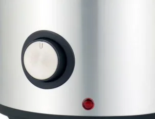 Deep fryer  Removable non-stick coated bowl Clear plastic lid with removable handle chrome/stainless steel basket